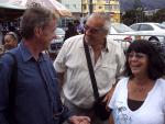 Marché de Quatre-Bornes avec Nelly et Philippe