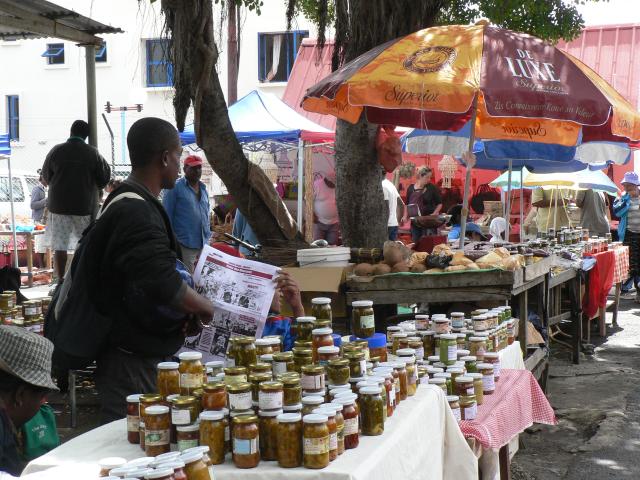 Marché de Port Mathurin