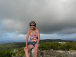 En haut du Mont Limon
